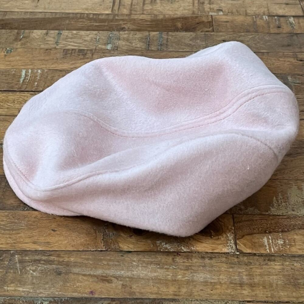 Keith James Australian Wool Pink Newsboy Gatsby Flat Cap Size XL